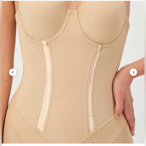 NWT Maidenform Ultra Firm Nude Body Shaper 34C - Picture 3 of 16